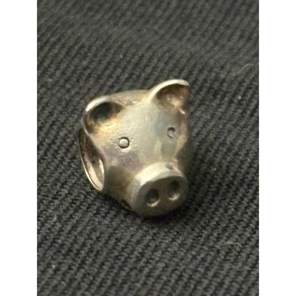 Pandora 925 ALE Sterling Silver Pig Bracelet Charm – $38